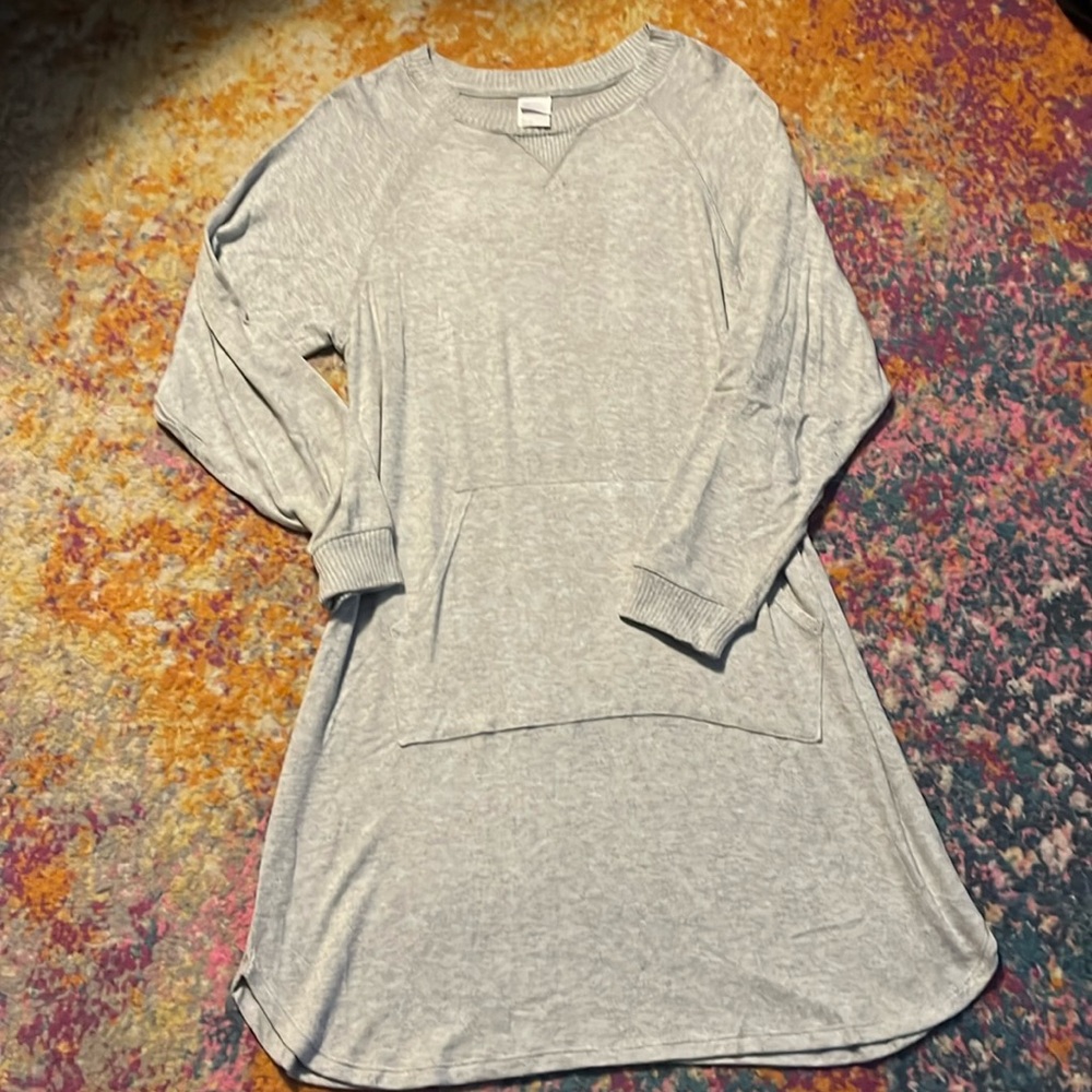 Stars Above Front Pocket Sweater Dress